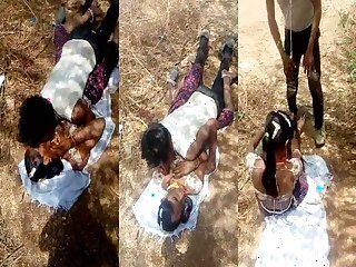 Outdoor MMS video of a hot village girl in action.