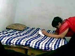 Close up of a mature Indian couple’s private intimacy.